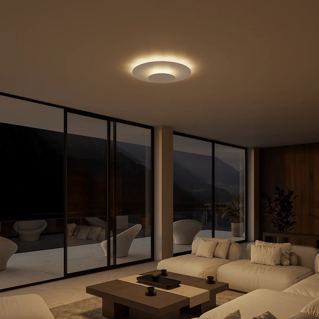 Flush Mount Ceiling Light Slim LED Round Panel