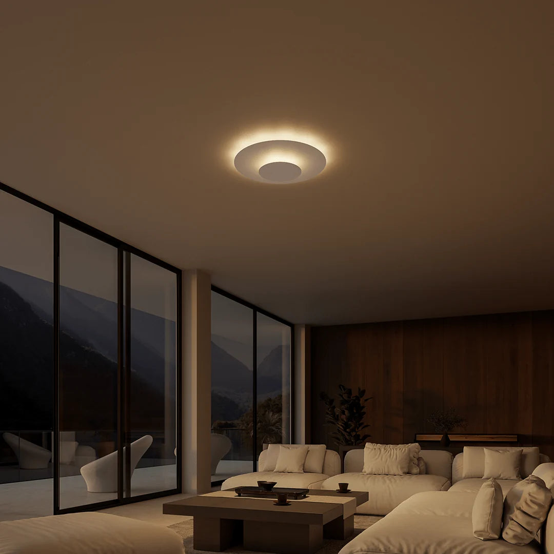 Flush Mount Ceiling Light Slim LED Round Panel