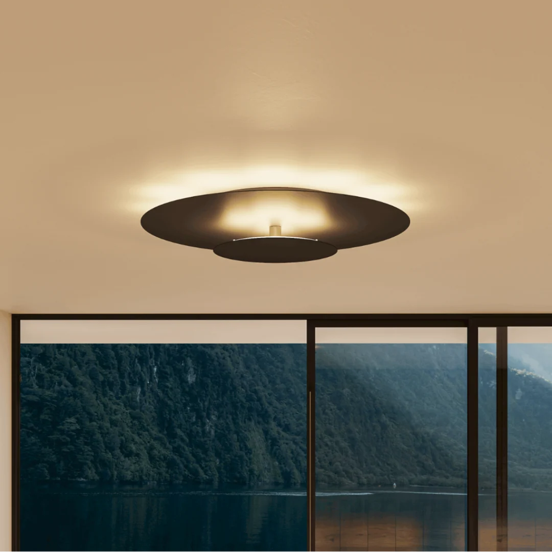 Flush Mount Ceiling Light Slim LED Round Panel
