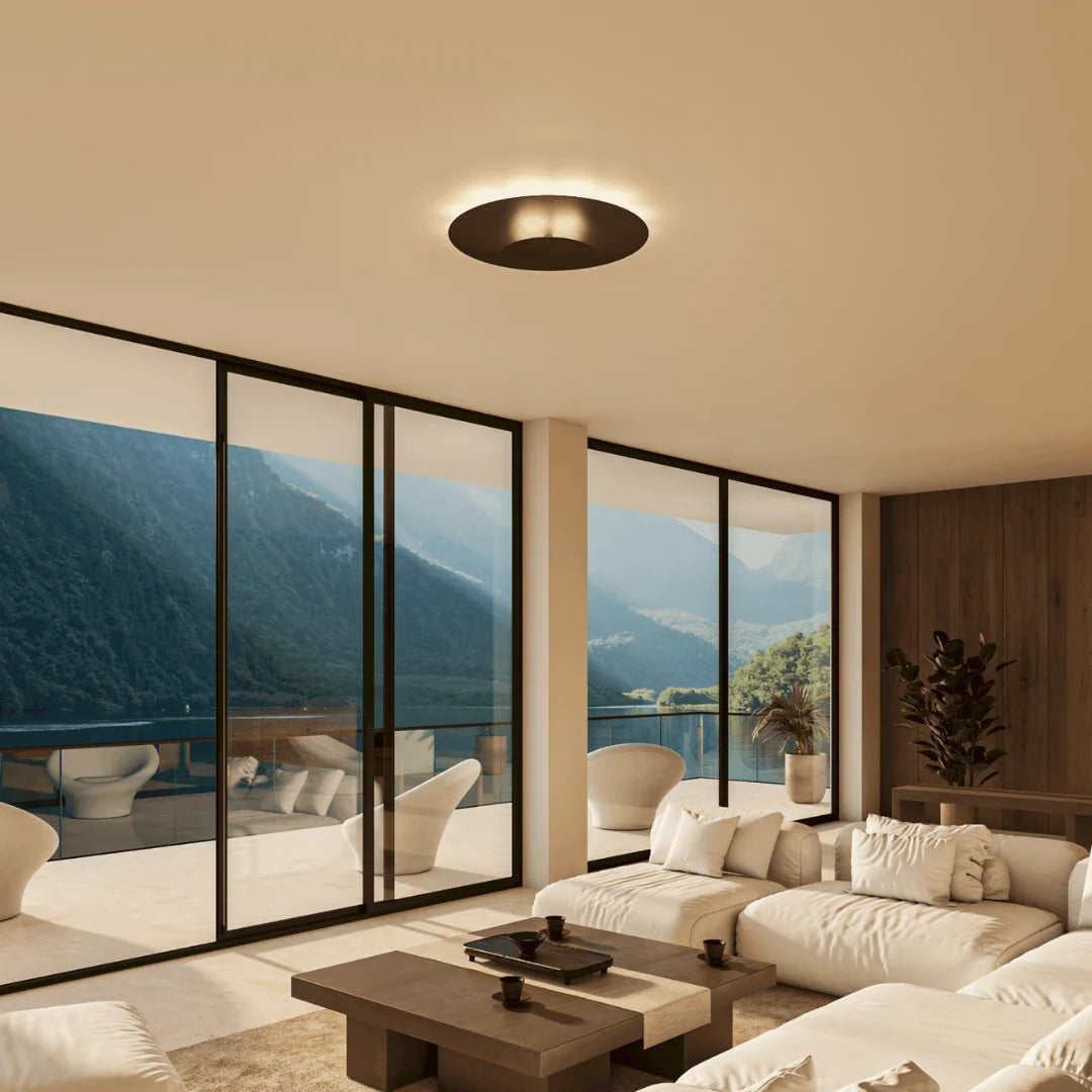 Flush Mount Ceiling Light Slim LED Round Panel