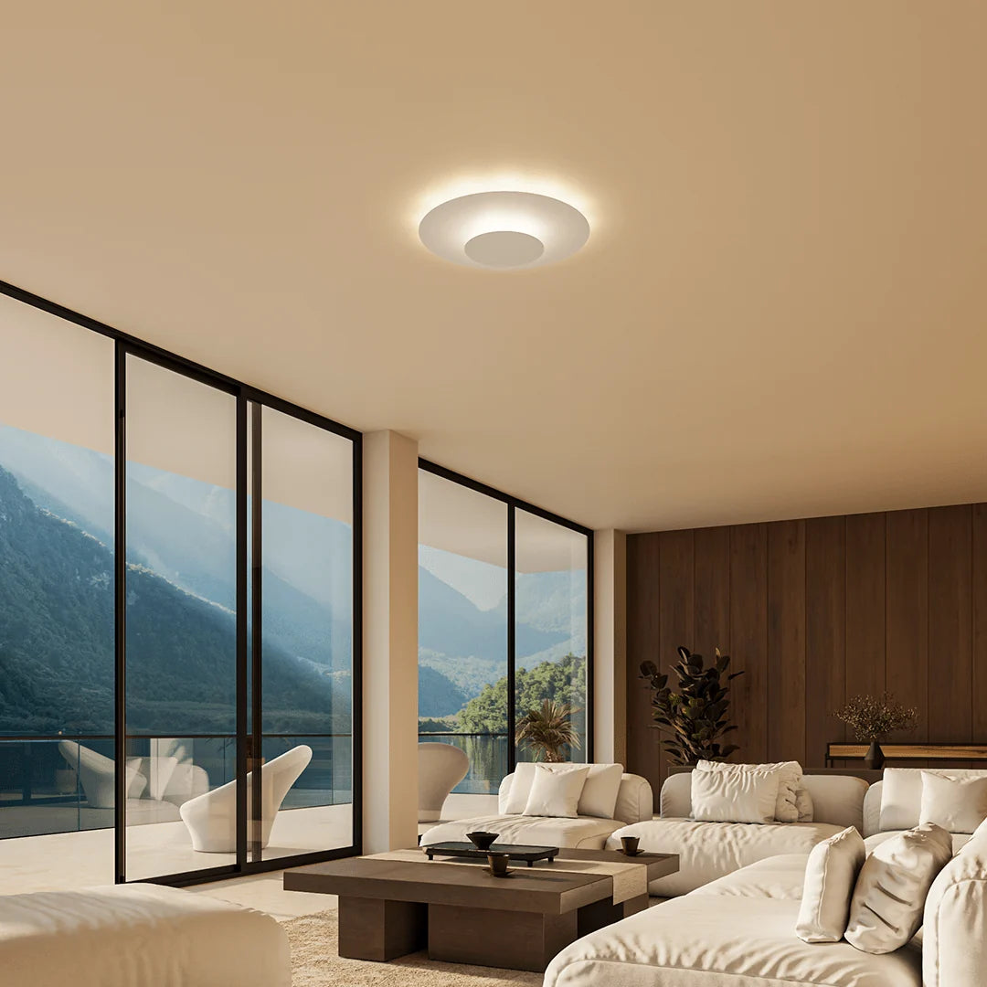 Flush Mount Ceiling Light Slim LED Round Panel