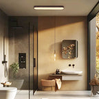 Flush Mount Light Built-In LED Wood & Acrylic
