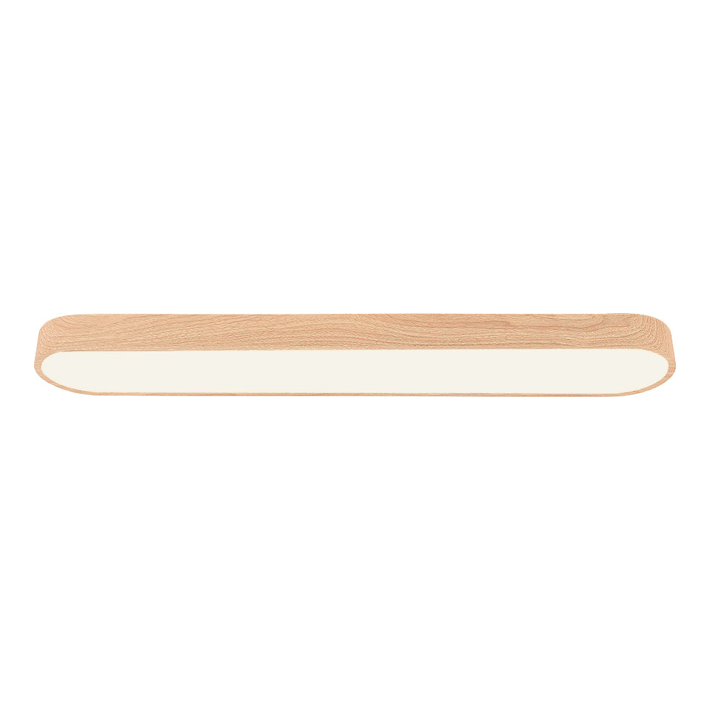 Flush Mount Light Built-In LED Wood & Acrylic