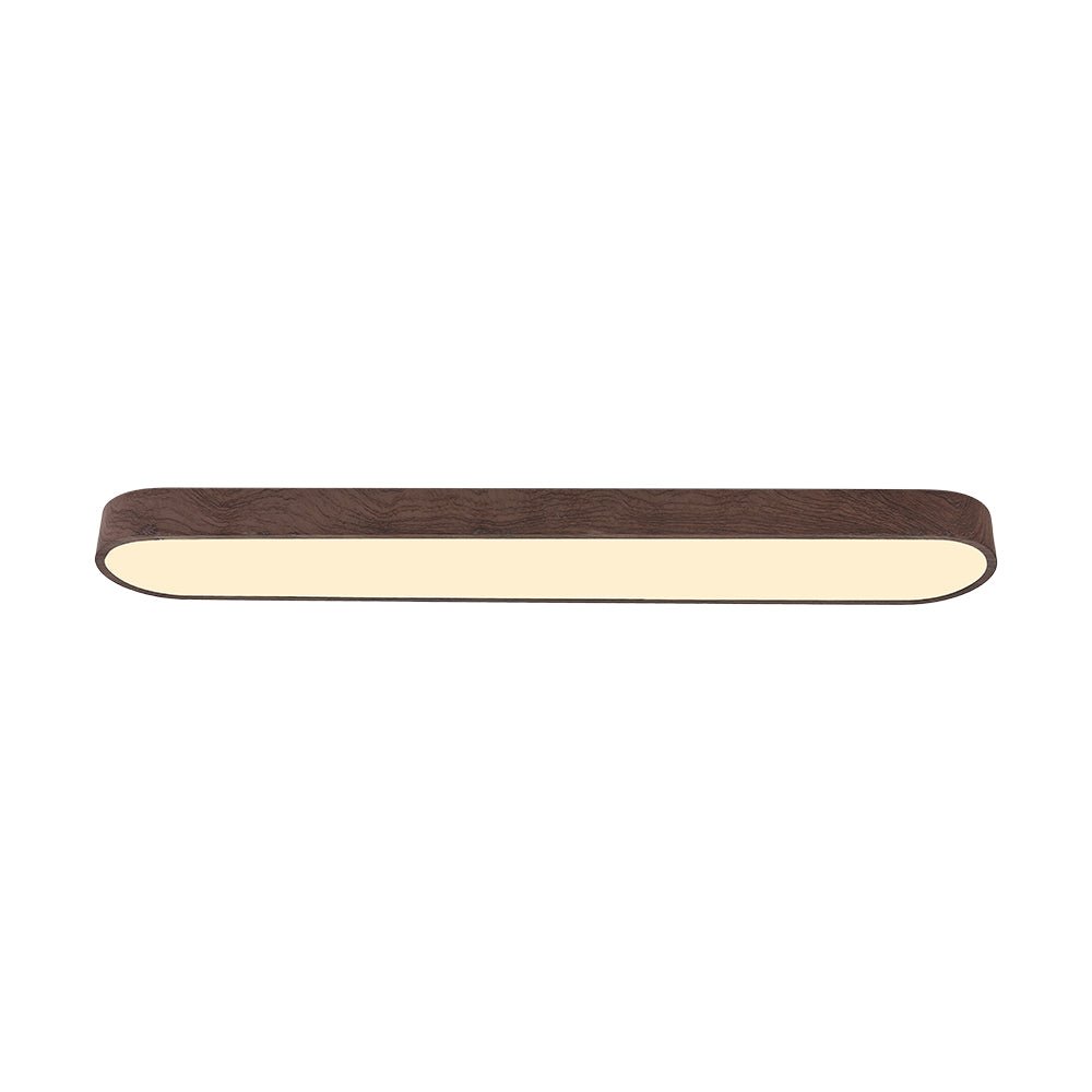Flush Mount Light Built-In LED Wood & Acrylic