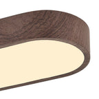 Flush Mount Light Built-In LED Wood & Acrylic