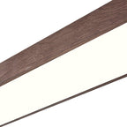 Flush Mount Light Built-In LED Wood & Acrylic