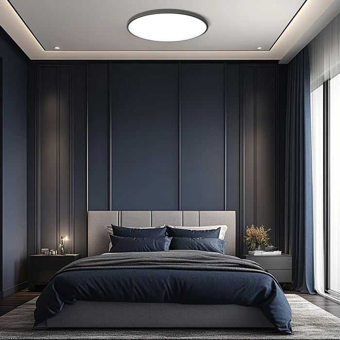 Flush Mount Light Ultra-Slim 2.4-Inch Glare-Free Acrylic Diffuser