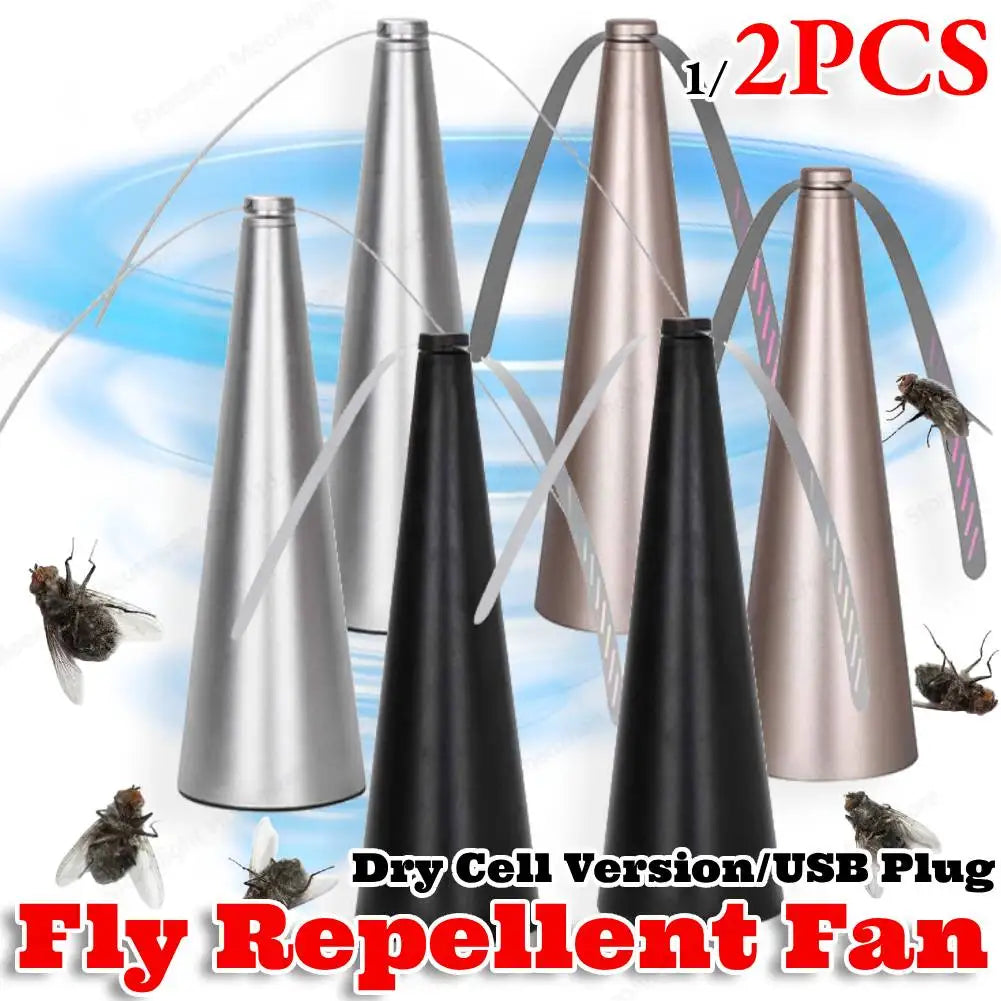 Fly Repellent Fan USB & Battery Soft-Touch Blades
