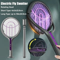 Fly Swatter Extendable Handle Rechargeable USB-C