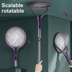 Fly Swatter Extendable Handle Rechargeable USB-C
