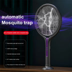 Fly Swatter Extendable Handle Rechargeable USB-C