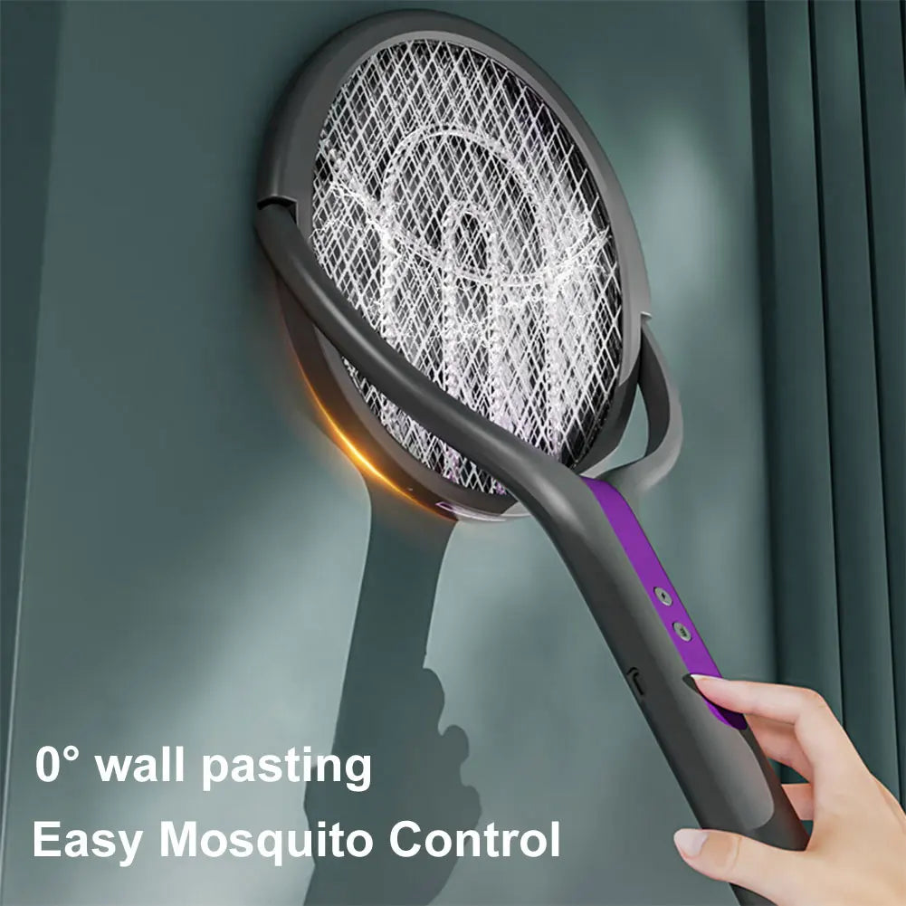 Fly Swatter Extendable Handle Rechargeable USB-C