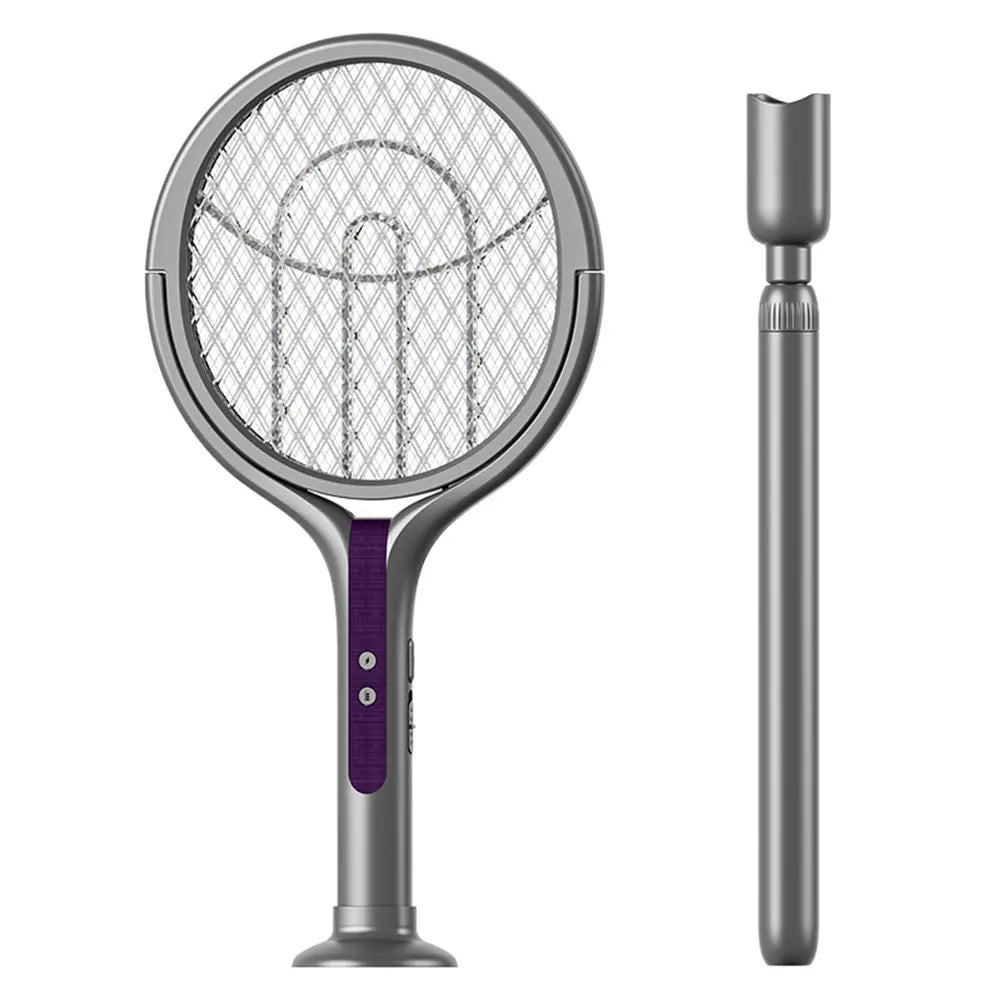 Fly Swatter Extendable Handle Rechargeable USB-C