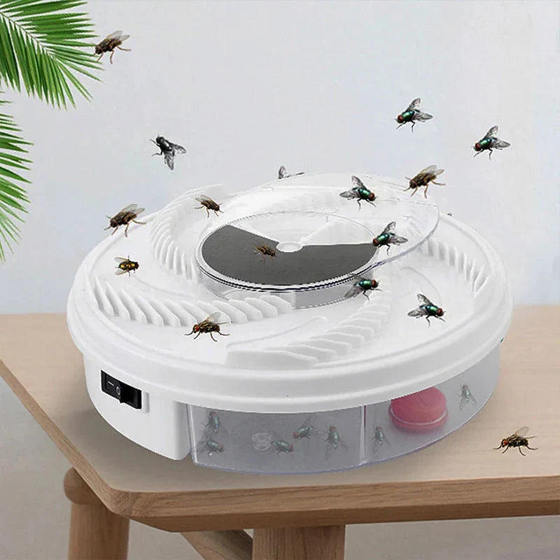 Fly Trap USB-Powered Silent & Chemical-Free