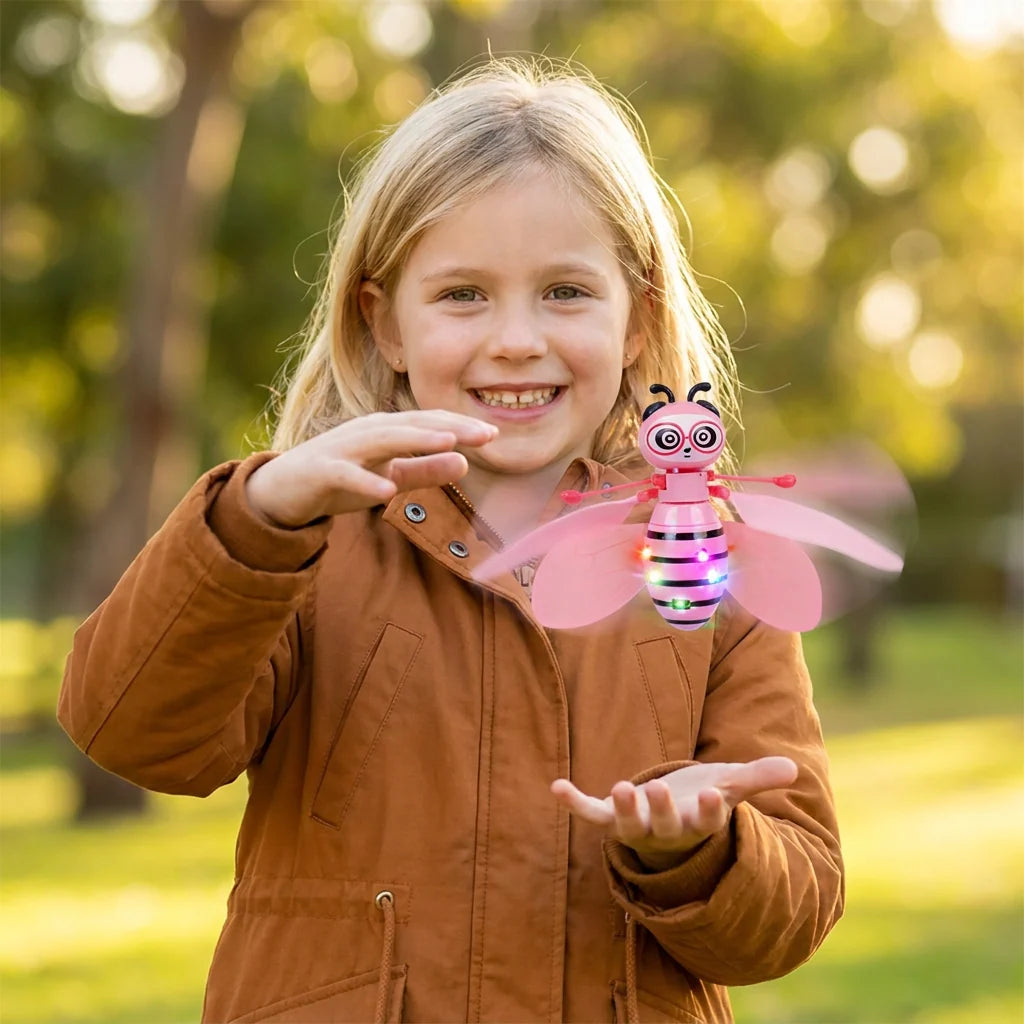 Flying Bee Toy Hands-Free Motion Sensor LED
