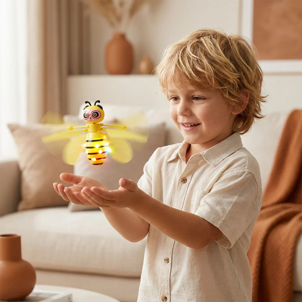 Flying Bee Toy Motion Sensor & LED Lights