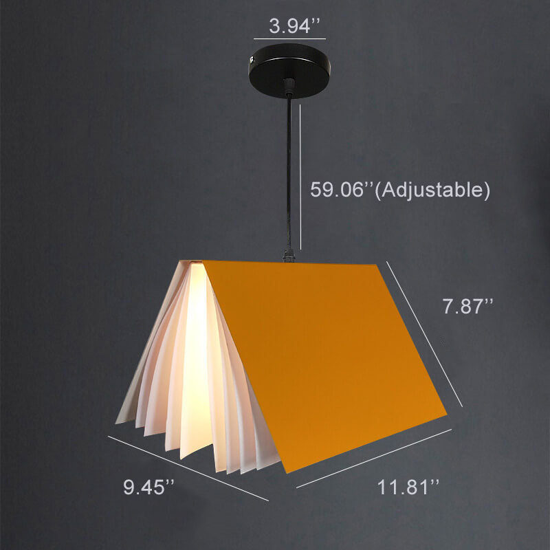 Flying Book Soft-Glow Pendant Ceiling Light