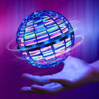 Flying Orb Toy Motorized Comeback Flight Multicolor LED Rechargeable