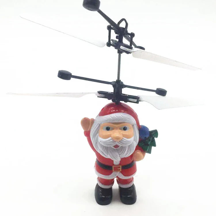 Flying Santa Ornament Rotor-Powered Indoor Outdoor