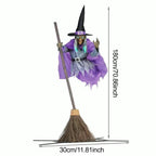 Flying Witch 6-Foot Durable Cloth & Ground Stake