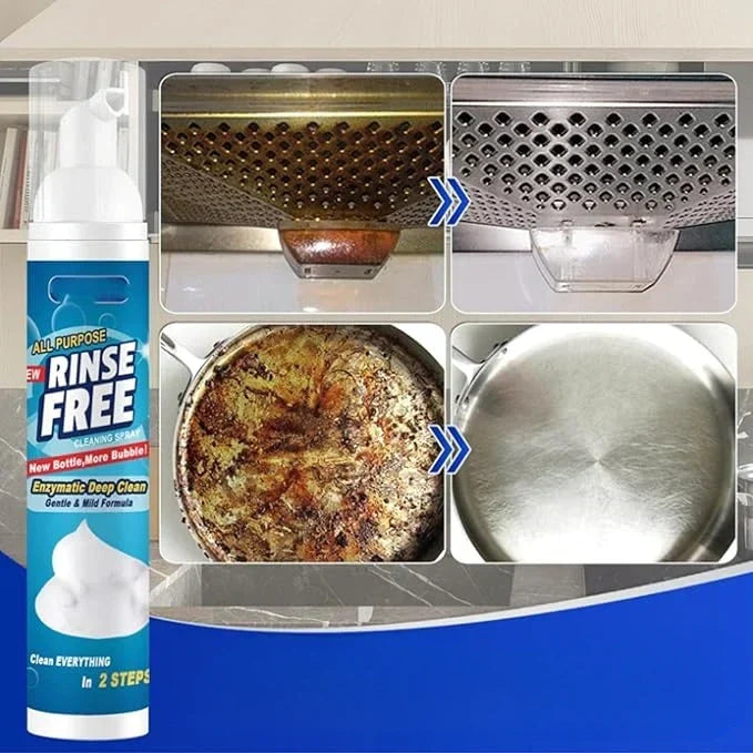 Foam Cleaner Multi-Surface Rinse-Free Degreaser