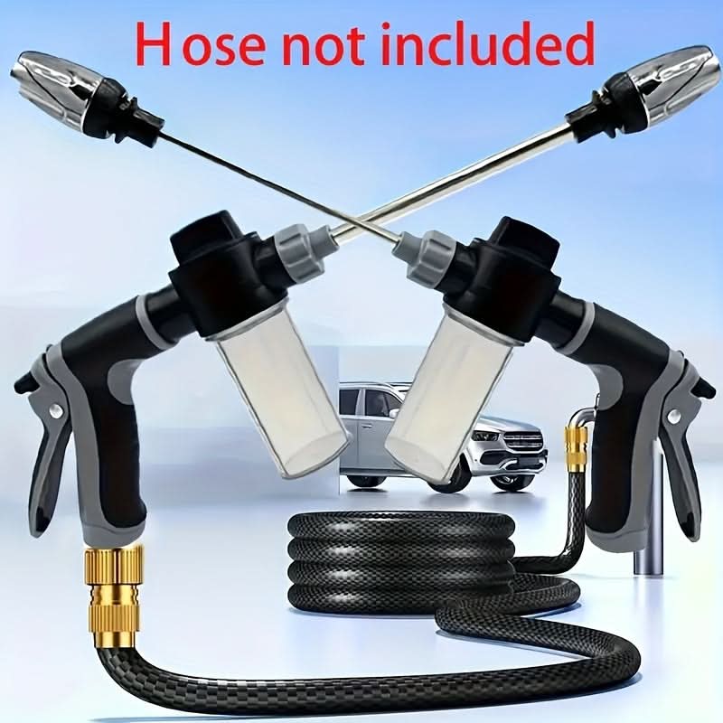 Foam Spray Gun High-Pressure Foam Nozzle 360-Degree Adjuster