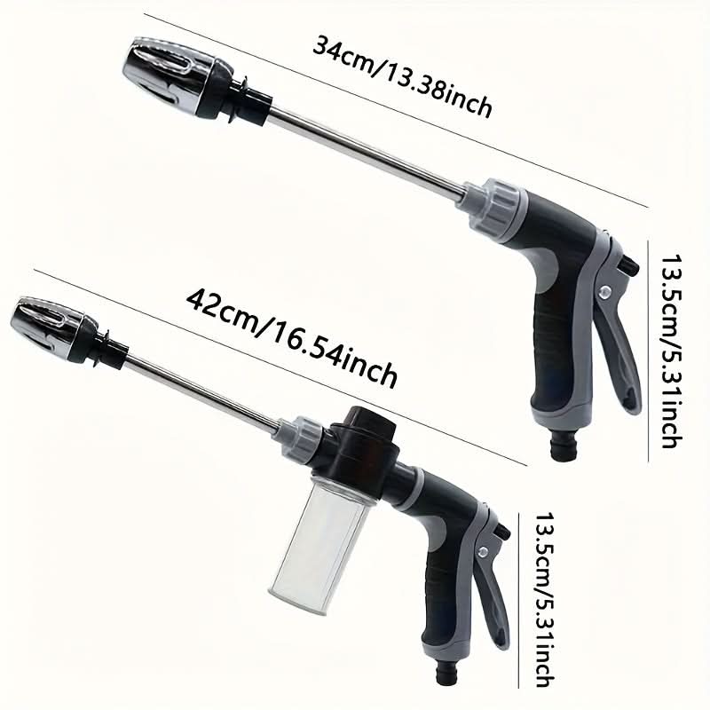 Foam Spray Gun High-Pressure Foam Nozzle 360-Degree Adjuster