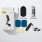 Fold-Flat Magnetic 360° Rotating Car Phone Mount