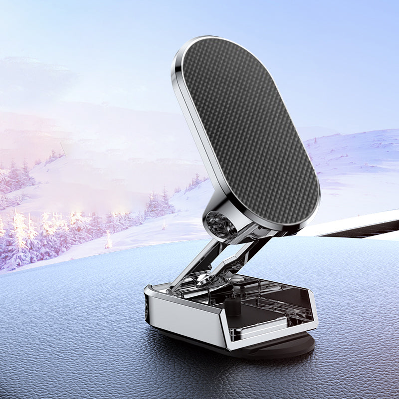 Fold-Flat Magnetic 360° Rotating Car Phone Mount