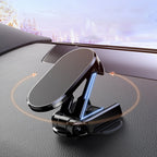 Fold-Flat Magnetic 360° Rotating Car Phone Mount