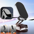 Fold-Flat Magnetic 360° Rotating Car Phone Mount