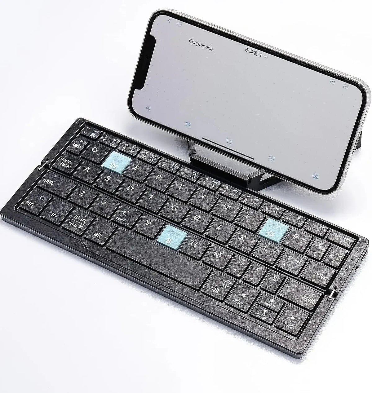 Foldable Bluetooth Keyboard Aluminum Alloy Magnetic Stand