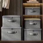 Foldable & Breathable Fabric Storage Box (Multiple Sizes)