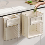 Foldable Hygienic Clip-On Hanging Trash Bin