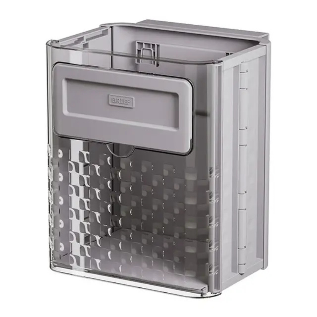 Foldable Hygienic Clip-On Hanging Trash Bin