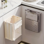 Foldable Hygienic Clip-On Hanging Trash Bin
