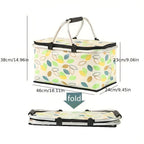 Foldable Insulated Picnic Basket (22L)