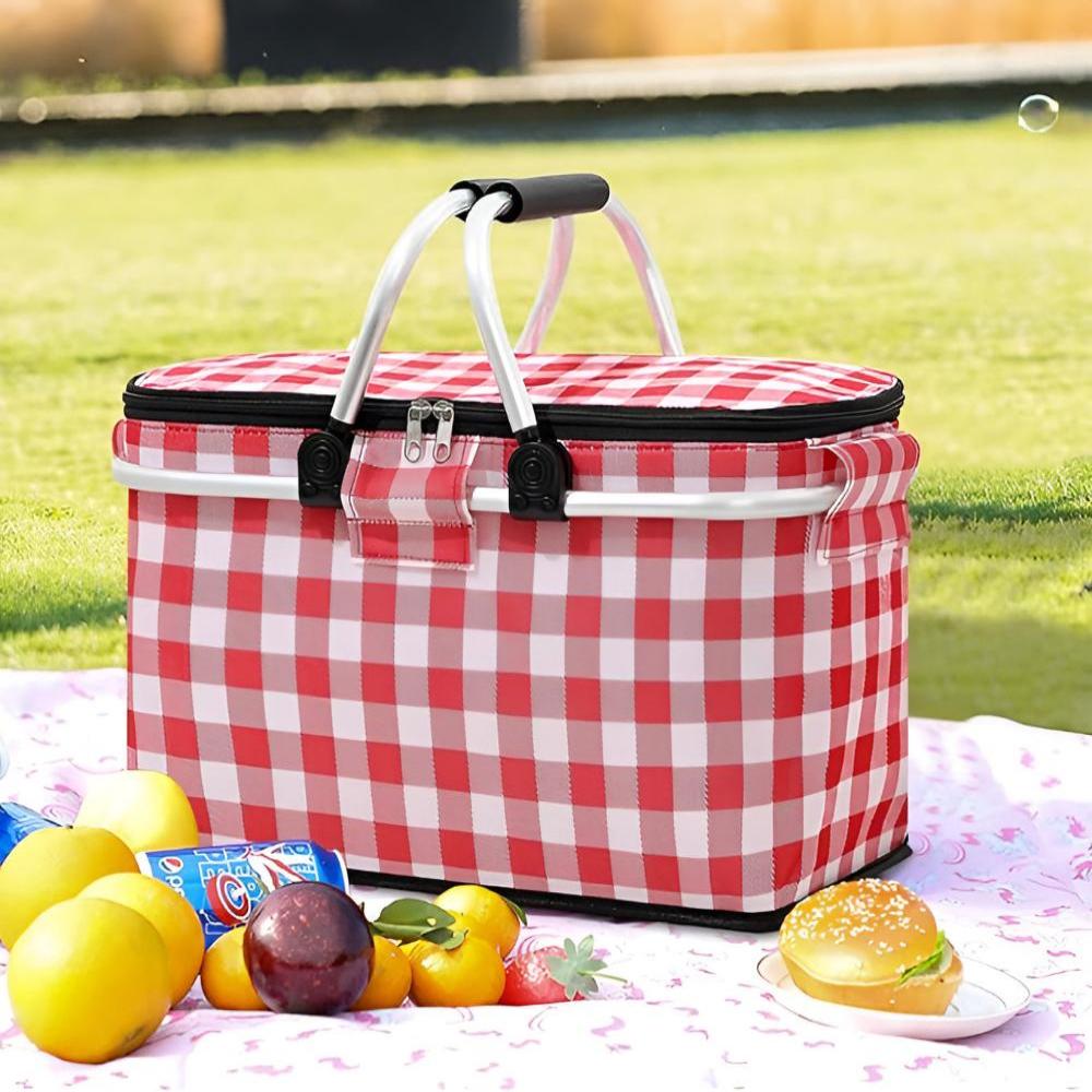 Foldable Insulated Picnic Basket (22L)