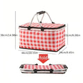 Foldable Insulated Picnic Basket (22L)