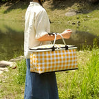 Foldable Insulated Picnic Basket (22L)
