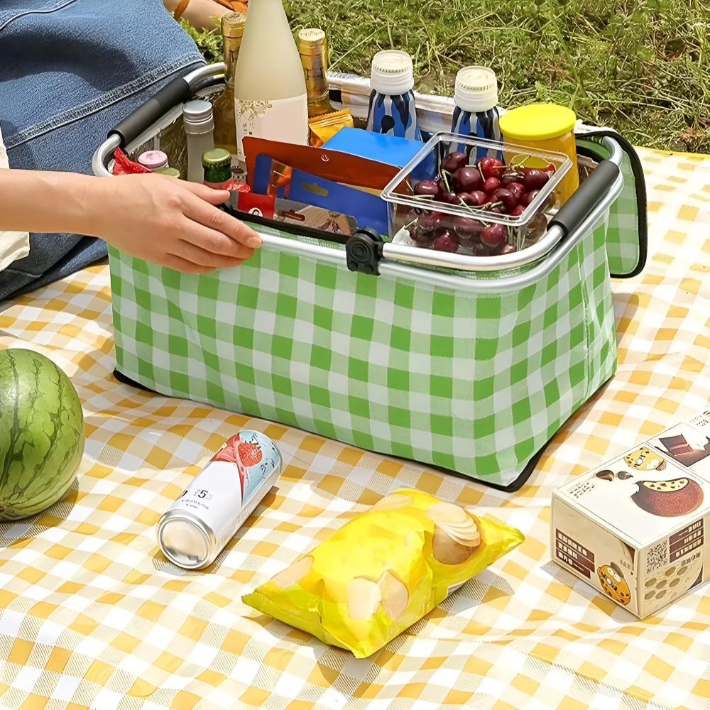 Foldable Insulated Picnic Basket (22L)