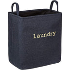 Foldable Microfiber Laundry Basket (Reinforced Handles)