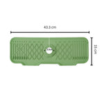 Foldable Sloped Rubber Sink Mat (Fits Most Taps)