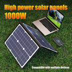 Foldable Solar Panel MPPT Smart Charging 1000W