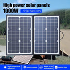 Foldable Solar Panel MPPT Smart Charging 1000W