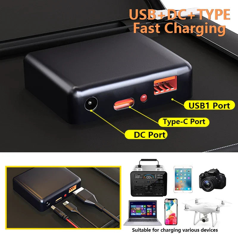 Foldable Solar Panel MPPT Smart Charging 1000W