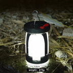 Foldable Solar & USB Camping Lantern (2400mAh)