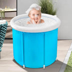 Folding Bathtub Portable Leakproof PVC Adult & Child