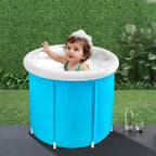 Folding Bathtub Portable Leakproof PVC Adult & Child