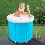 Folding Bathtub Portable Leakproof PVC Adult & Child
